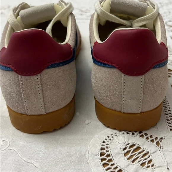 Gola Elan size 7.5 Bone-Navy-Red Men’s 7.5 - Picture 4 of 13